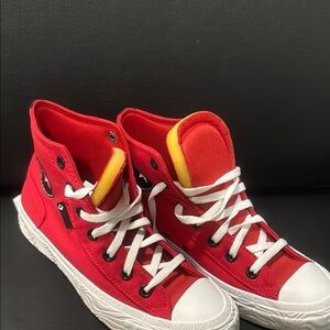 Kids Red High-Top Sneakers Converse‎ CTAS Alt Star